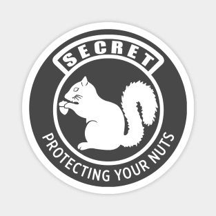 Secret Squirrel Patch - Protecting Your Nuts Magnet